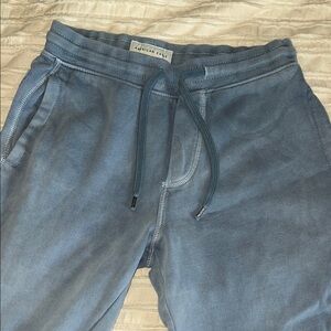American Eagle Blue Sweatpants Soft Cotton Blend